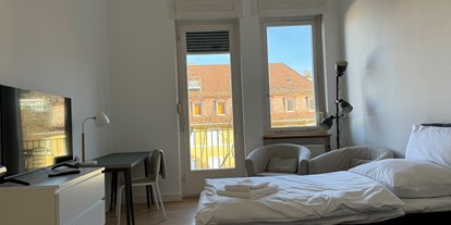 Monteurwohnung - Simmozheim - Schlafzimmer - Quartiere auf Zeit 