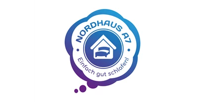 Monteurwohnung - Kühlschrank - Klein Offenseth-Sparrieshoop - Logo & Claim: Nordhaus A7 – Einfach gut schlafen! - Nordhaus A7 bei Hamburg
