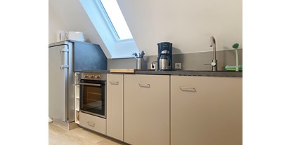 Monteurwohnung - Badezimmer: Gemeinschaftsbad - Brande-Hörnerkirchen - Küche mit allem was man braucht - Nordhaus A7 bei Hamburg