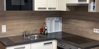 Monteurwohnung - Badezimmer: eigenes Bad - Unterschnadt - Küche - PW-Vermietung 