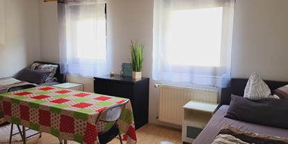 Monteurwohnung - Badezimmer: eigenes Bad - Mühltal (Darmstadt-Dieburg) - Zimmer - J&P Brunetti Zimmervermietung Darmstadt