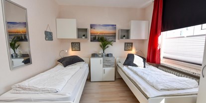 Monteurwohnung - Art der Unterkunft: Apartment - PLZ 27639 (Deutschland) - 2 Einzelbetten (90/200) in Komforthöhe  - DiekleineEmma 