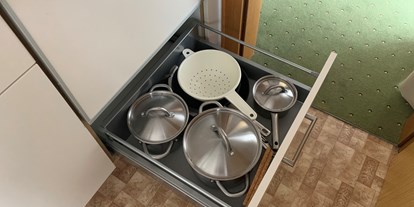 Monteurwohnung - Küche: Küchenmitbenutzung - Kufstein - Detail Küche - Alpenhof Wildschönau Apartment Zimmer 