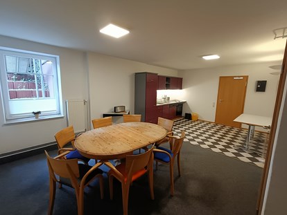 Monteurwohnung - Zimmertyp: Doppelzimmer - Soderstorf - Gemeinschaftsküche Untergeschoss Koyahaus  - Missionarisches Zentrum Hanstedt | Das Koyahaus