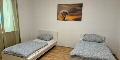 Monteurwohnung - Einzelbetten - PLZ 47239 (Deutschland) - Schlafzimmer, HomeRent Unterkunft in Oberhausen - HomeRent in Oberhausen