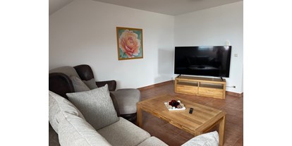 Monteurwohnung - TV - Breege - Wohnzimmer - 2x 3-Zimmer Monteurwohnung/Monteurzimmer/Wohnen auf Zeit