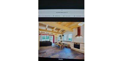 Monteurwohnung - Küche: eigene Küche - PLZ 14055 (Deutschland) - Küche mit offenen Wohnbereich.Ausgan zur großen Terrasse mit 460qm großen Garten. - Haus Otto