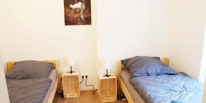Monteurwohnung - Einzelbetten - PLZ 45529 (Deutschland) - Schlafzimmer, HomeRent Unterkunft in Wuppertal - HomeRent in Wuppertal