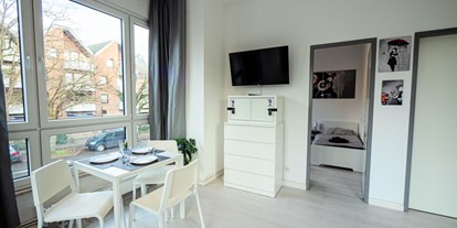 Monteurwohnung - Zimmertyp: Mehrbettzimmer - Hamburg-Stadt Rahlstedt - Essbereich, HomeRent Unterkunft in Ahrensburg - HomeRent in Ahrensburg