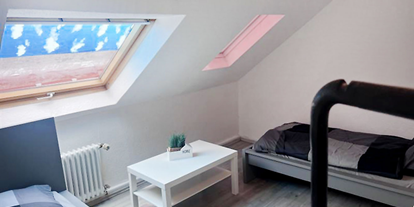 Monteurwohnung - Einzelbetten - PLZ 40593 (Deutschland) - Schlafzimmer, HomeRent Unterkunft in Krefeld - HomeRent in Krefeld