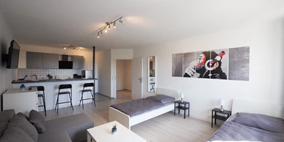 Monteurwohnung - Zimmertyp: Mehrbettzimmer - Bühnsdorf - Wohnbereich, HomeRent Unterkunft in Seth - HomeRent in Seth