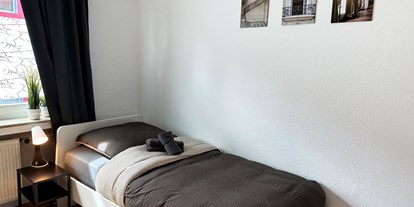 Monteurwohnung - Küche: eigene Küche - PLZ 49074 (Deutschland) - Schlafzimmer, HomeRent Unterkunft in Osnabrück - HomeRent in Osnabrück