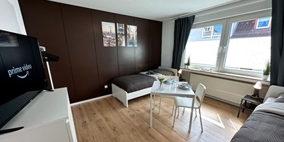 Monteurwohnung - PLZ 49504 (Deutschland) - Schlafzimmer, HomeRent Unterkunft in Osnabrück - HomeRent in Osnabrück
