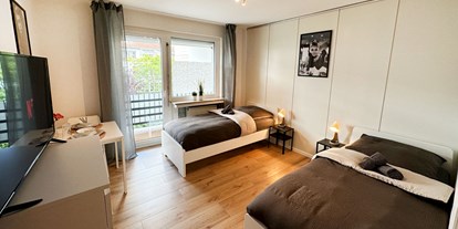 Monteurwohnung - Zimmertyp: Mehrbettzimmer - Mettingen - Schlafzimmer, HomeRent Unterkunft in Osnabrück - HomeRent in Osnabrück