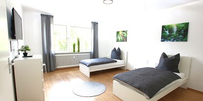 Monteurwohnung - Zimmertyp: Mehrbettzimmer - Weilmünster Wiesbaden - Schlafzimmer, HomeRent Unterkunft in Wetzlar - HomeRent in Wetzlar