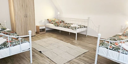 Monteurwohnung - Zimmertyp: Mehrbettzimmer - Schwetzingen - Schlafzimmer, HomeRent Unterkunft in Mannheim - HomeRent in Mannheim 