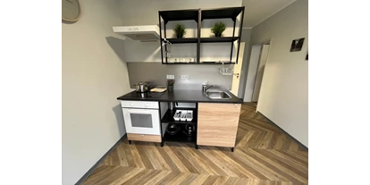 Monteurwohnung - Zimmertyp: Einzelzimmer - PLZ 34123 (Deutschland) - Küche - Stilvolle Apartments am Park-Schönfeld