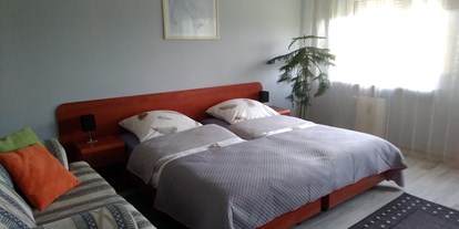 Monteurwohnung - Bettwäsche: Bettwäsche inklusive - Lodsch - Schlafzimmer 1 - Monteurzimmer Domotel TM LUX