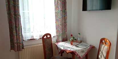 Monteurwohnung - Zimmertyp: Einzelzimmer - Taucha (Burgenlandkreis) - Sitzecke - Pension "Am Rosental"
