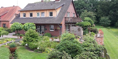 Monteurwohnung - Balkon - Lüneburger Heide - Pension Elke Krienke