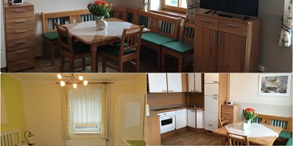 Monteurwohnung - Küche: Gemeinschaftsküche - Knolling - Fereinwohnung 68m² groß mit zwei getrennten Schlafzimmern. - Strassbauernhof