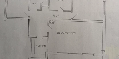 Monteurwohnung - Küche: eigene Küche - PLZ 35768 (Deutschland) - Grundriss - Ferienwohnung-Dillenburg-Bonsels