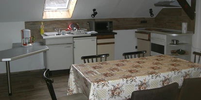 Monteurwohnung - Presseck - Wohnung Küche - Weißes Lamm-Nordhalben