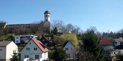 Monteurwohnung - WLAN - Massenbachhausen - Blick aus Fenster und von Terrasse - Zu Hause auf Zeit