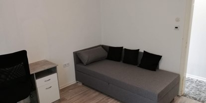 Monteurwohnung - Zimmertyp: Einzelzimmer - Nottuln Appelhülsen - Schlafsofa und Schreibtisch und Fernseher  - 1 Zimmer Appartement