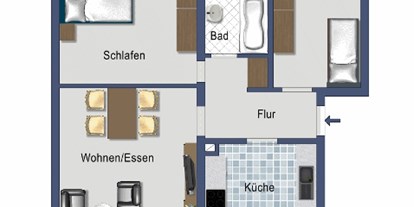 Monteurwohnung - Zimmertyp: Mehrbettzimmer - Bärenbach (Rhein-Hunsrück-Kreis) - Monteurzimmer Simmern