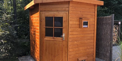 Monteurwohnung - Zimmertyp: Doppelzimmer - Teunz - Außensauna - Mobilheim mit Sauna und Whirlpool (WA103)