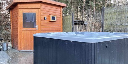 Monteurwohnung - Kühlschrank - PLZ 92555 (Deutschland) - Sauna und Whirlpool - Mobilheim mit Sauna und Whirlpool (WA103)