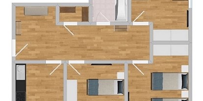 Monteurwohnung - Küche: eigene Küche - Regenstauf - Grundriss - (R132) Gemütliche Monteurwohnung 