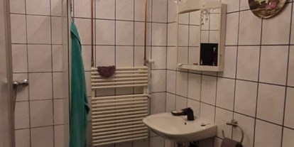 Monteurwohnung - Waschmaschine - Lüneburger Heide - Das Badezimmer - Monteurzimmer - Gästezimmer - Ferienzimmer