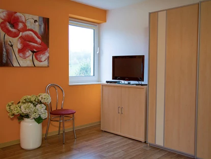 Monteurwohnung - Küche: eigene Küche - Kleinbodungen - TV im Wohnbereich - Apartment Haus am Grün