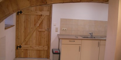 Monteurwohnung - Badezimmer: eigenes Bad - Bindlach - Küche - Villa Lucia in Kulmbach