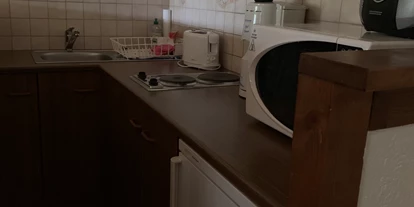 Monteurwohnung - Badezimmer: eigenes Bad - Elbeland - Offene Küche, komplett ausgestattet. - Pension Lausa