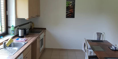Monteurwohnung - Zimmertyp: Einzelzimmer - Schlotfeld - Küche - Zimmervermietung Hansen 