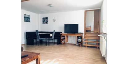 Monteurwohnung - Zimmertyp: Doppelzimmer - Walkertshofen - FeWo 1 Essbereich - Gästehaus Heiligmann
