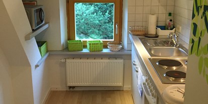 Monteurwohnung - Küche: eigene Küche - Ebershausen - FeWo 2 Küche - Gästehaus Heiligmann