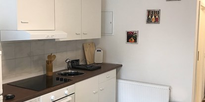 Monteurwohnung - Küche: Küchenmitbenutzung - Ruhrgebiet - Moderne Küchenzeile komplett ausgestattet  - Monteurhome Hagen