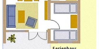Monteurwohnung - Zimmertyp: Doppelzimmer - Brandenburg - Grundriss - Monteurswohnung Grimnitzsee Joachimsthal