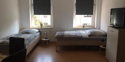 Monteurwohnung - Zimmertyp: Doppelzimmer - Groß Rosenburg - Schlafzimmer  - Monteurwohnung Gube 