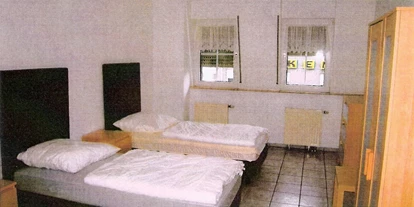 Monteurwohnung - Zimmertyp: Doppelzimmer - PLZ 52351 (Deutschland) - Einzelbetten der Monteurunterkunft in Elsdorf - 6 Monteurzimmer und 2 kl. Appartements für Monteure