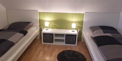 Monteurwohnung - Einzelbetten - PLZ 36179 (Deutschland) - Das 2 Schlafzimmer. - Monterunterkünfte Sennhenn
