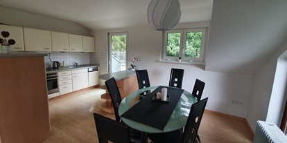 Monteurwohnung - Zimmertyp: Doppelzimmer - Lörrach Brombach Bühl - Essbereich - Ferienwohnung Patrizia
