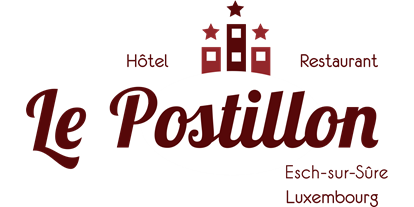 Monteurwohnung - Frühstück - Luxembourg (Belgique) - Logo HOTEL LE POSTILLON IN LUXEMBURG - HOTEL LE POSTILLON