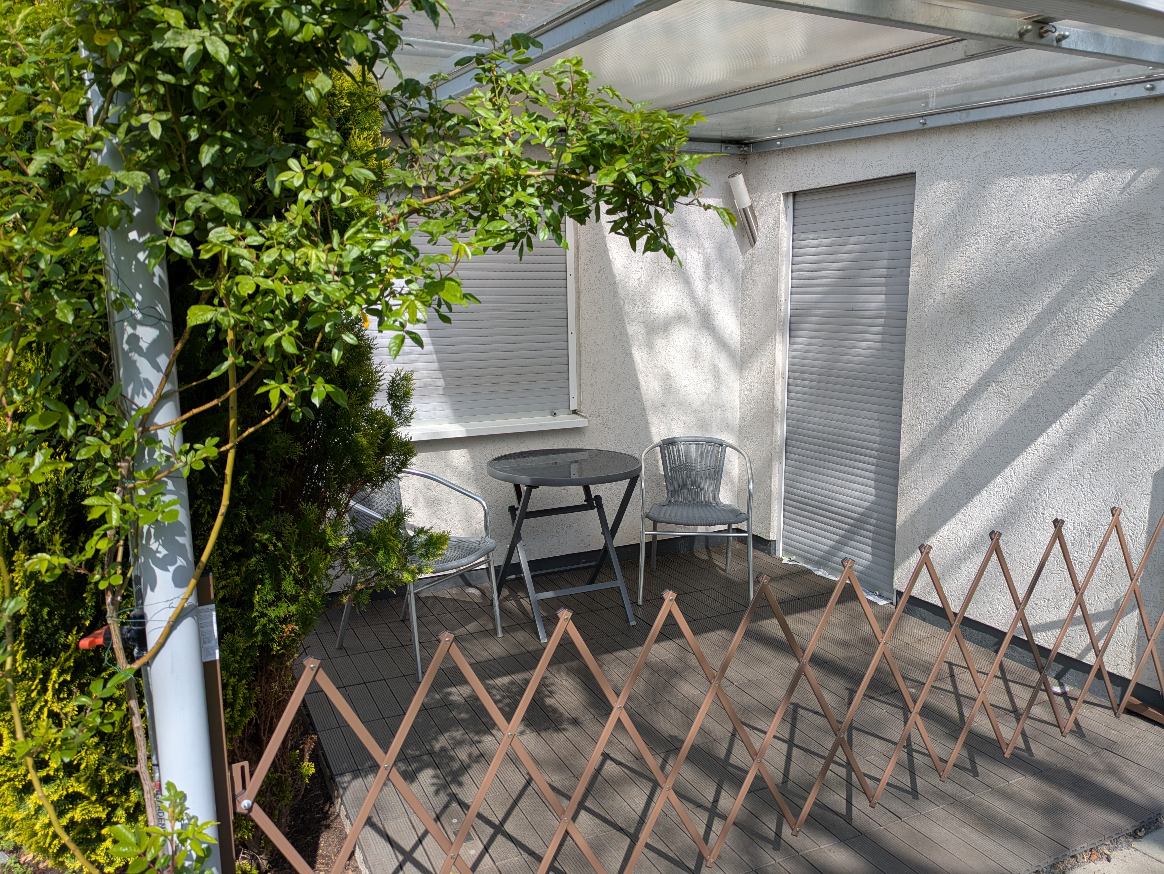 Monteurwohnung: Terrasse - MZV-Seibold
