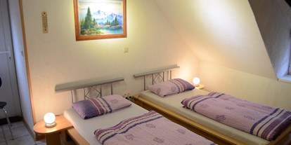 Monteurwohnung - Einzelbetten - Thüringen - 2.Schlafzimmer - Leischnerhof