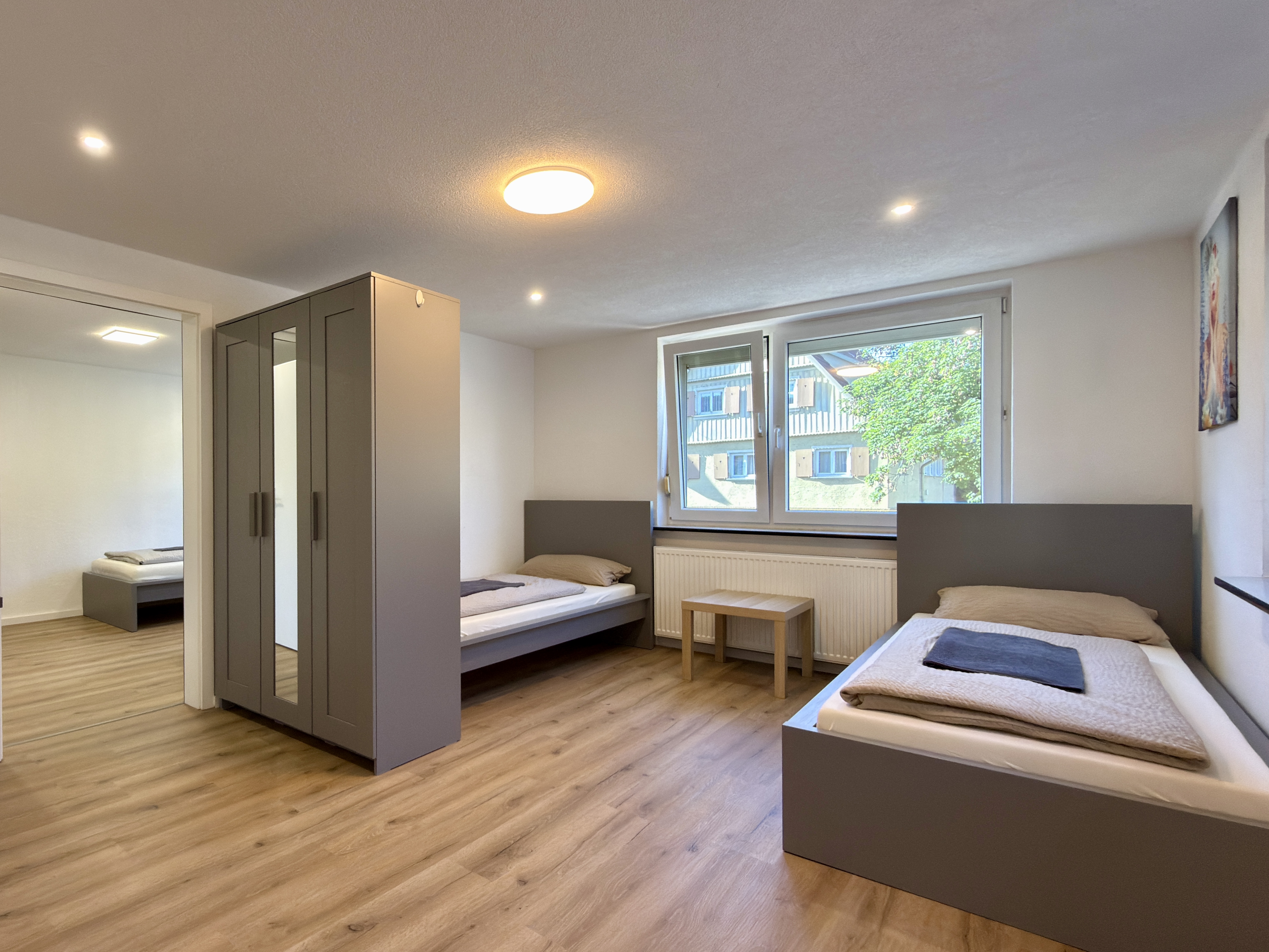 Monteurzimmer - Schlafzimmer 1 - Work & Travel 1